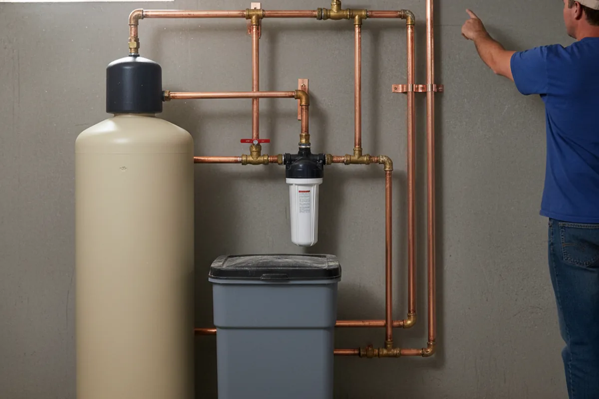 Whole-house water treatment system installed in Napa